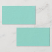 Robin's Egg Blue Premium Visitekaartje (Voorkant / Achterkant)