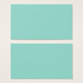 Robin's Egg Blue Profile Card Visitekaartje (Voorkant /achterkant)