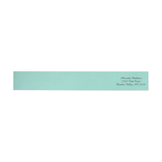 Robin's Egg Blue Solid Color (Individueel)
