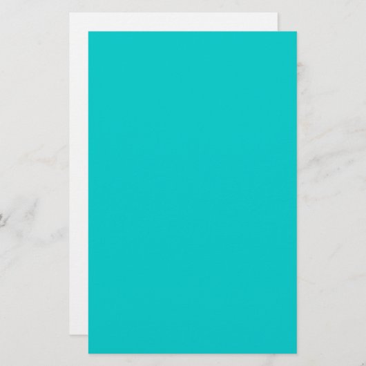 Robin's Egg Blue Stationery Briefpapier (Voorkant / Achterkant)