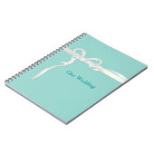 Robins Egg Blue Wedding Books Notitieboek (Linkerzijde)