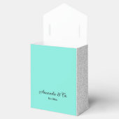 Robin's Egg Purse Bow Bride & Co Bedankdoosjes (Geopend)