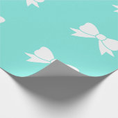 Robins ei Blauw Geïnspireerd Matte Wrapping Paper Cadeaupapier (Hoek)