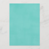 Robins-ei-blauwe Poster Stijl Richtingkaart Informatiekaartje (Achterkant)