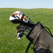 Robins en bloemen golfheadcover (Insitu)