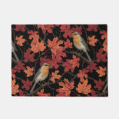 Robins in maple tree deurmat (Voorkant)