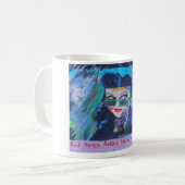 Robin's Lipstick Coffee Mok (Voorkant links)