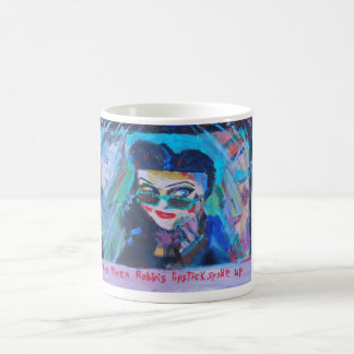 Robin's Lipstick Coffee Mok