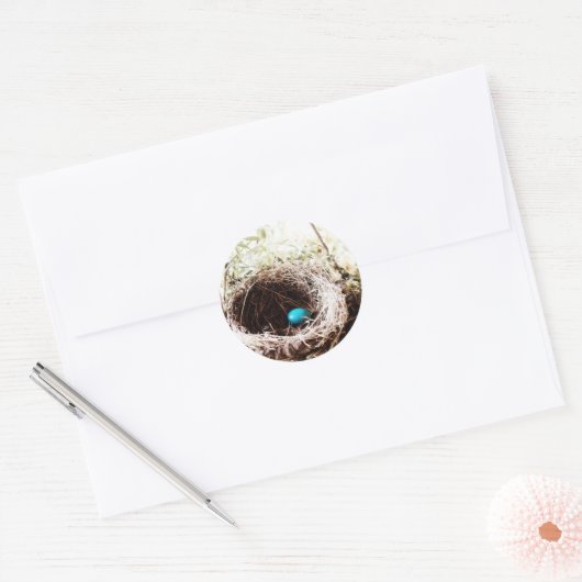Robin's Nest Ronde Sticker (Envelop)