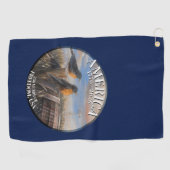 Robins USA Golfhanddoek (Horizontaal)