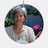 Robins verschijnen wanneer de geliefden dichtbij g keramisch ornament (Achterkant)