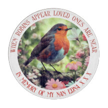 Robins verschijnen wanneer geliefden in de buurt v