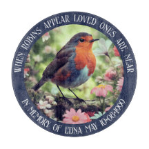 Robins verschijnen wanneer geliefden in de buurt v