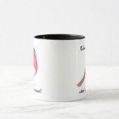 Robins verschijnen wanneer geliefden in de buurt z mok (Midden)