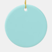 Robinsnest keramische kerstversiering keramisch ornament (Achterkant)