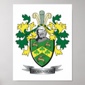 Robinson Coat of Arms Poster (Voorkant)