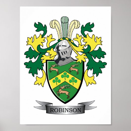Robinson Coat of Arms Poster (Voorkant)