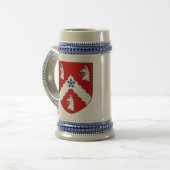 Robinson Coat of Arms Stein - Family Crest Bierpul (Voorkant links)