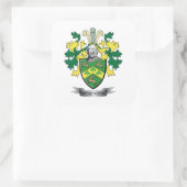 Robinson Coat of Arms Vierkante Sticker (Tas)