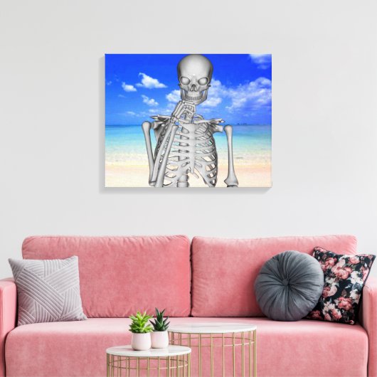 Robinson Crusoe Canvas Afdruk (Insitu (Woonkamer))