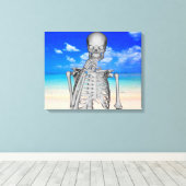 Robinson Crusoe Canvas Afdruk (Insitu (Houten vloer))