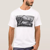 Robinson Crusoe die weggaat T-shirt (Voorkant)