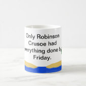 Robinson Crusoe Koffiemok (Center)