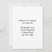 Robinson Crusoe, Victoriaans papier Doll Toys Kaart (Achterkant)