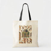 Robinson Crusoe,  Victoriaans papier Doll Toys Tote Bag (Voorkant)