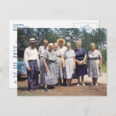 Robinson Familie (Mary & Kinderen) Briefkaart (Voorkant / Achterkant)