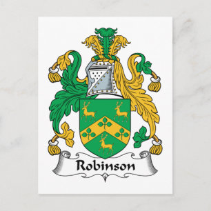 Robinson Family Crest Briefkaart