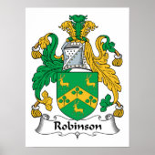 Robinson Family Crest Poster (Voorkant)