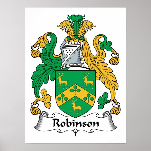Robinson Family Crest Poster (Voorkant)