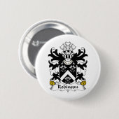 Robinson Family Crest Ronde Button 5,7 Cm (Voorkant /achterkant)