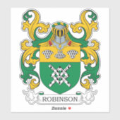 Robinson Family Crest Sticker (Vel)