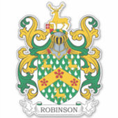 Robinson Family Crest Sticker (Voorkant)