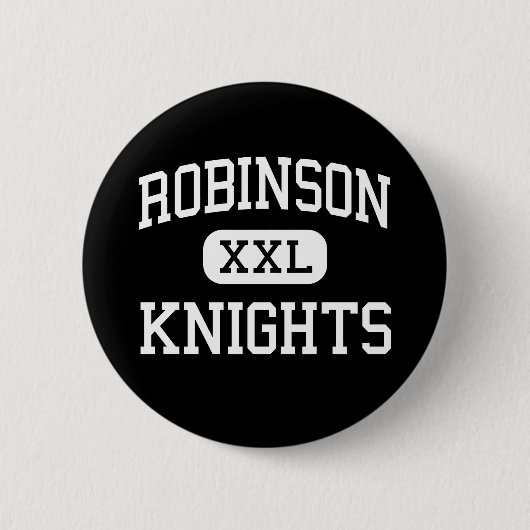 Robinson - Knight - High School - Tampa Florida Ronde Button 5,7 Cm (Voorkant)
