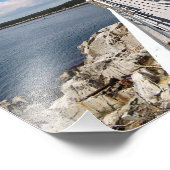 Robinson Point Lighthouse, Isle Au Haut, Maine Foto Afdruk (Hoek)