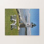 Robinson Point Lighthouse, Isle Au Haut, Maine Legpuzzel (Horizontaal)