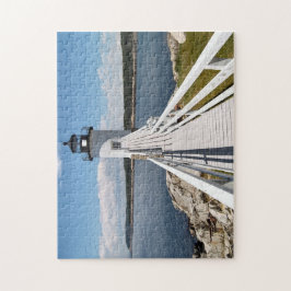 Robinson Point Lighthouse, Isle Au Haut, Maine Legpuzzel