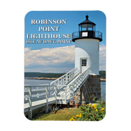 Robinson Point Lighthouse, Isle Au Haut, Maine Magneet