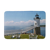 Robinson Point Lighthouse, Maine Large Bath Mat (Voorkant)