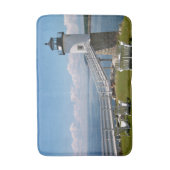 Robinson Point Lighthouse, Maine Large Bath Mat (Voorkant Verticaal)