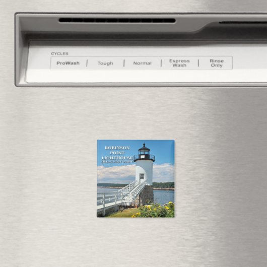 Robinson Point Lighthouse, Maine Magnet (Insitu (Vaatwasser))
