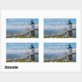 Robinson Point Lighthouse, Maine Stickers (Vel)