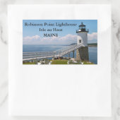 Robinson Point Lighthouse, Maine Stickers (Tas)