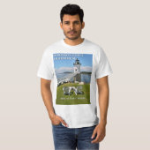 Robinson Point Lighthouse, Maine T-Shirt (Voorkant volledig)