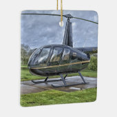 Robinson R44-helikopter Keramisch Ornament (Rechts)