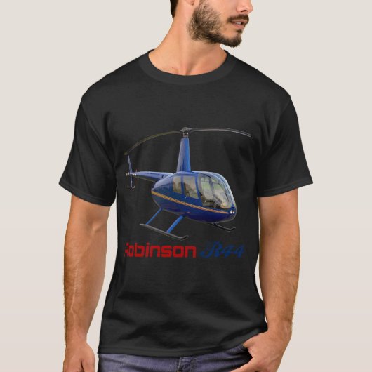 Robinson R44 Helikopter R44 Helikopter Robinson R4 T-shirt (Voorkant)