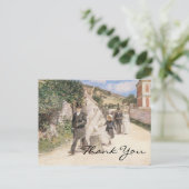 Robinson's De bruiloft Maart Briefkaart (Staand voorkant)